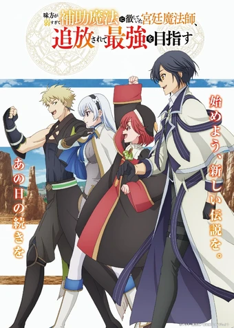 انمي Mikata ga Yowasugite Hojo Mahou ni Tesshiteita Kyuutei Mahoushi, Tsuihou sarete Saikyou wo Mezashimasu الحلقة 8 مترجمة اون لاين